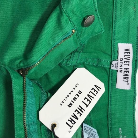 Velvet Heart Mid Rise Stretch Skinny Jeans Size 26 - Picture 6 of 6